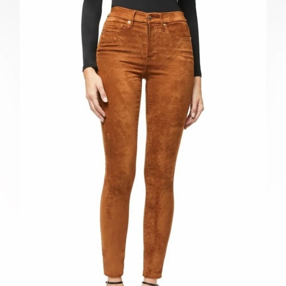 Women's Tan Skinny Jeans - Picture 2 of 13